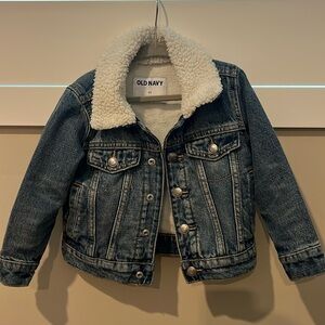 Sherpa Collar Jean Jacket